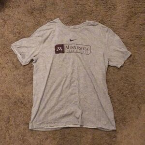 Nike Athletic Short Sleeve Tee Minnesota Track and Field #gophers #track #nike